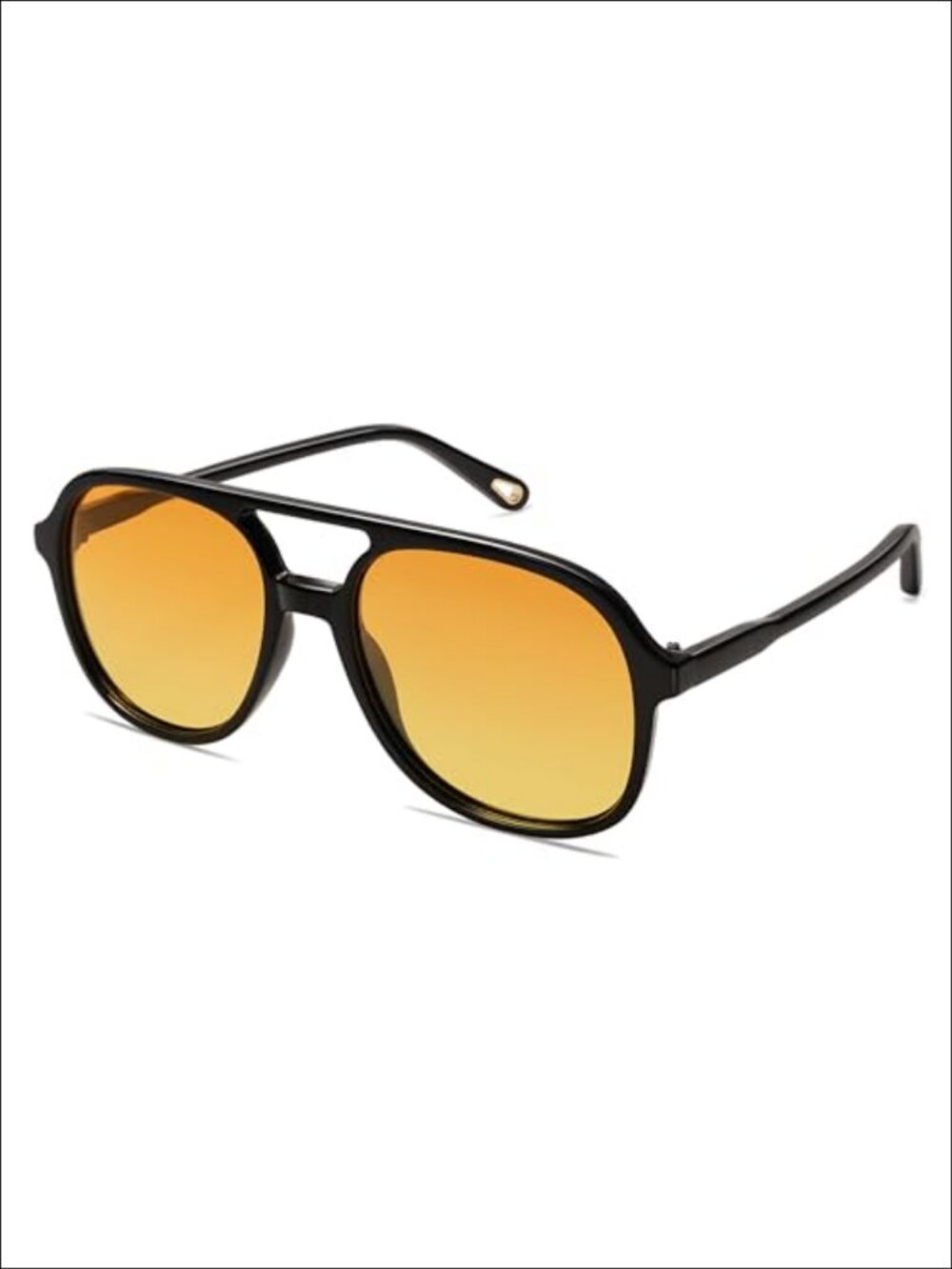 Retro Polarized Aviator Sunglasses UV400 TAC Lens Unisex Adult